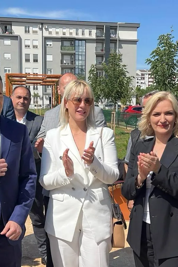 Sa otvaranja parka na Zabjelu  