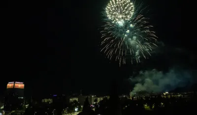 Vatromet u Podgorici