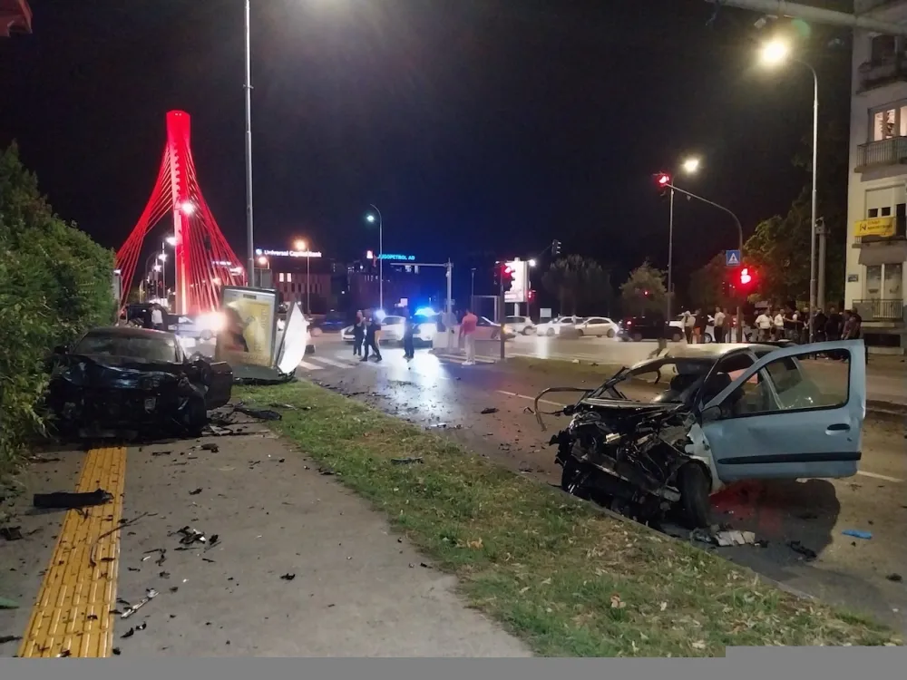 Preminuo povrijeđeni u udesu kod Pravnog fakulteta u Podgorici