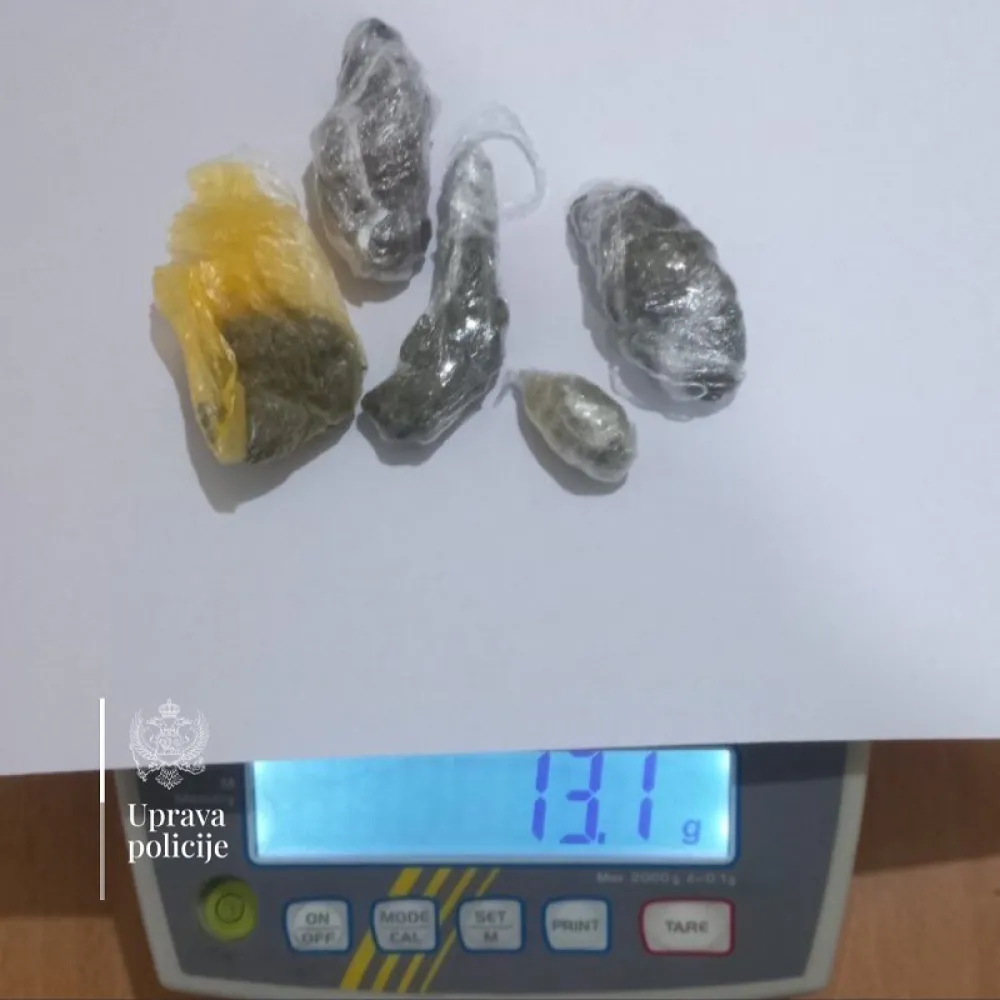 U Bijelom Polju uhap&scaron;en osumnjičeni za uličnu prodaju narkotika