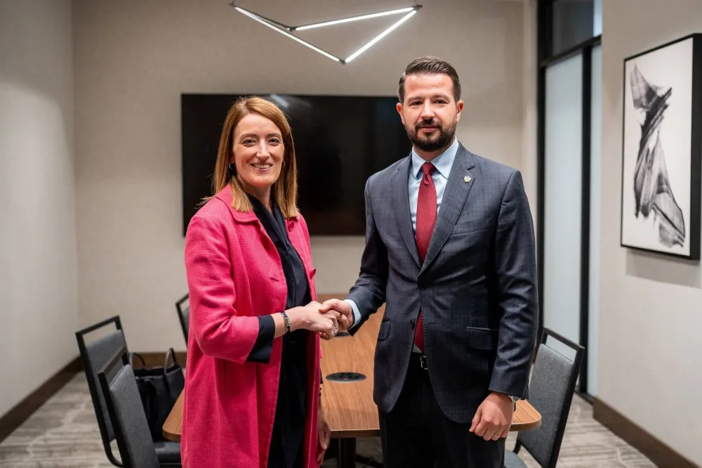 Milatović&ndash;Metsola: Evropski put Crne Gore je državni prioritet