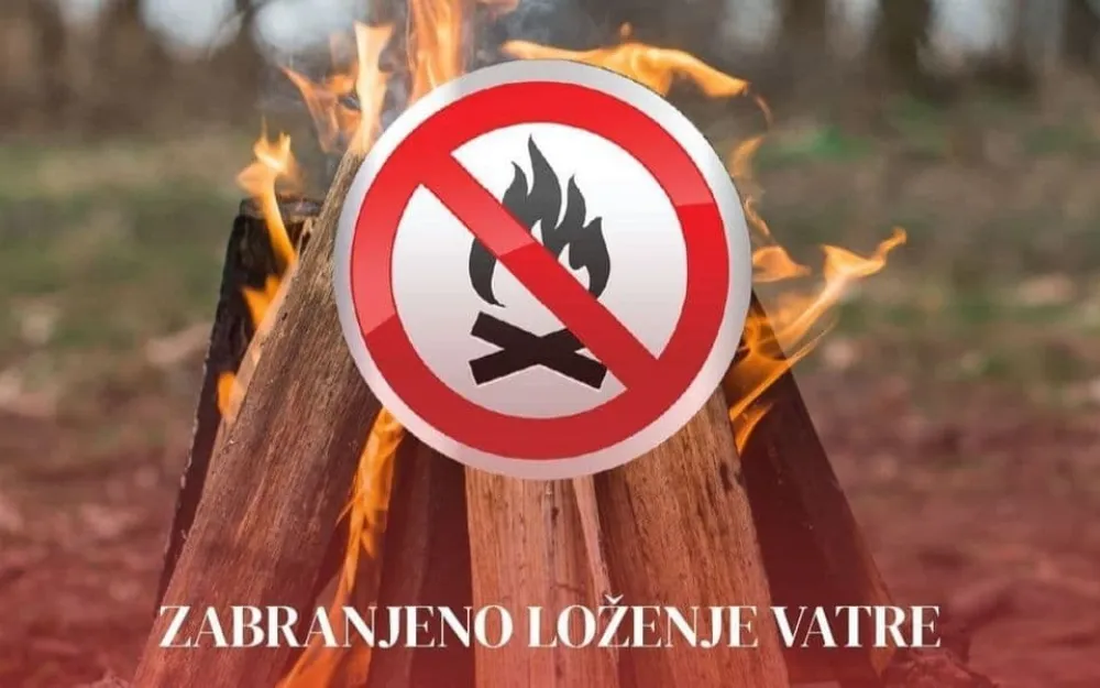 Op&scaron;tina Bar: Zabrana loženja vatre na otvorenom na snazi do 30. septembra
