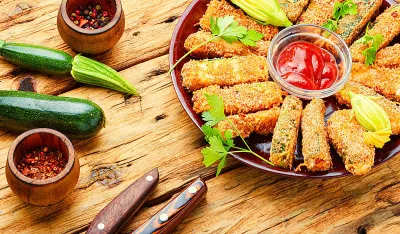 &Scaron;tapići od tikvica s bijelim lukom i sirom