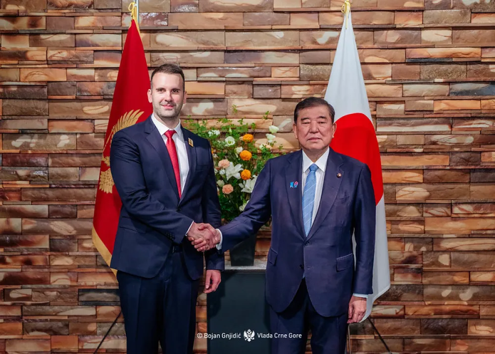 Spajić sa premijerom Japana: Od jeseni bez viza za Japan