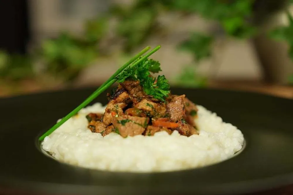 Napravite ukusnu teletinu s rižom