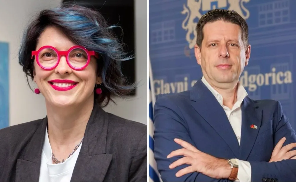 Ivana Ćupić i Petar Krivokapić