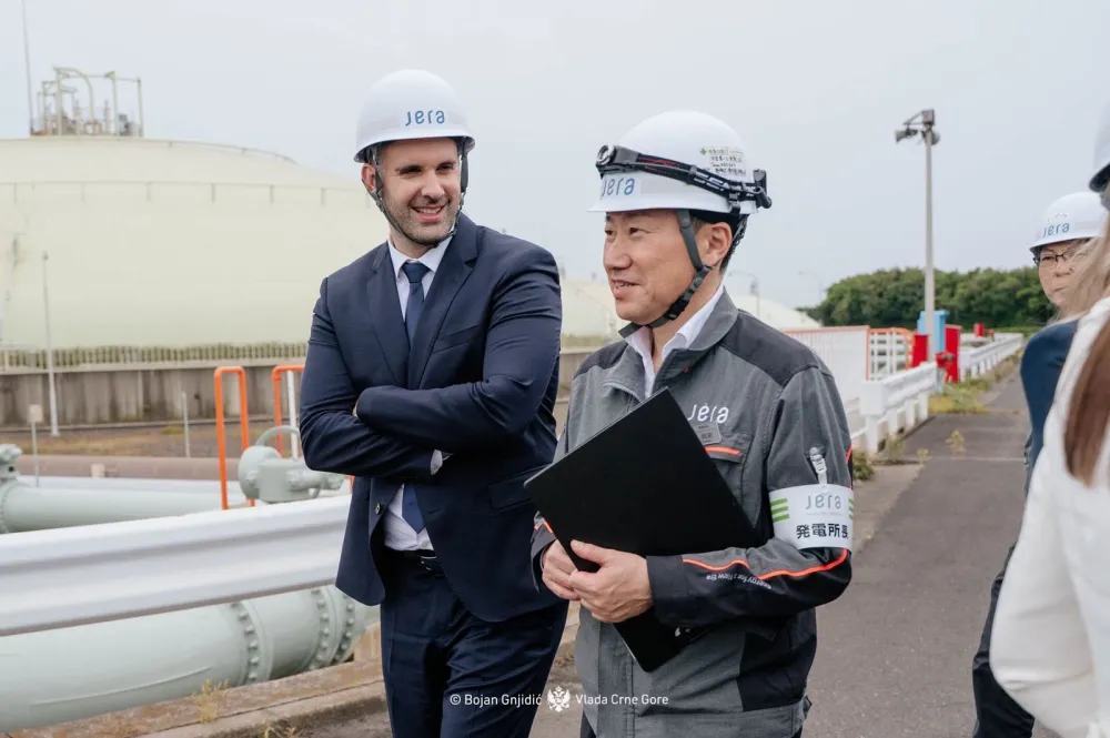 Spajić: Najveći trgovac gasom u Japanu zainteresovan da investira u Crnu Goru