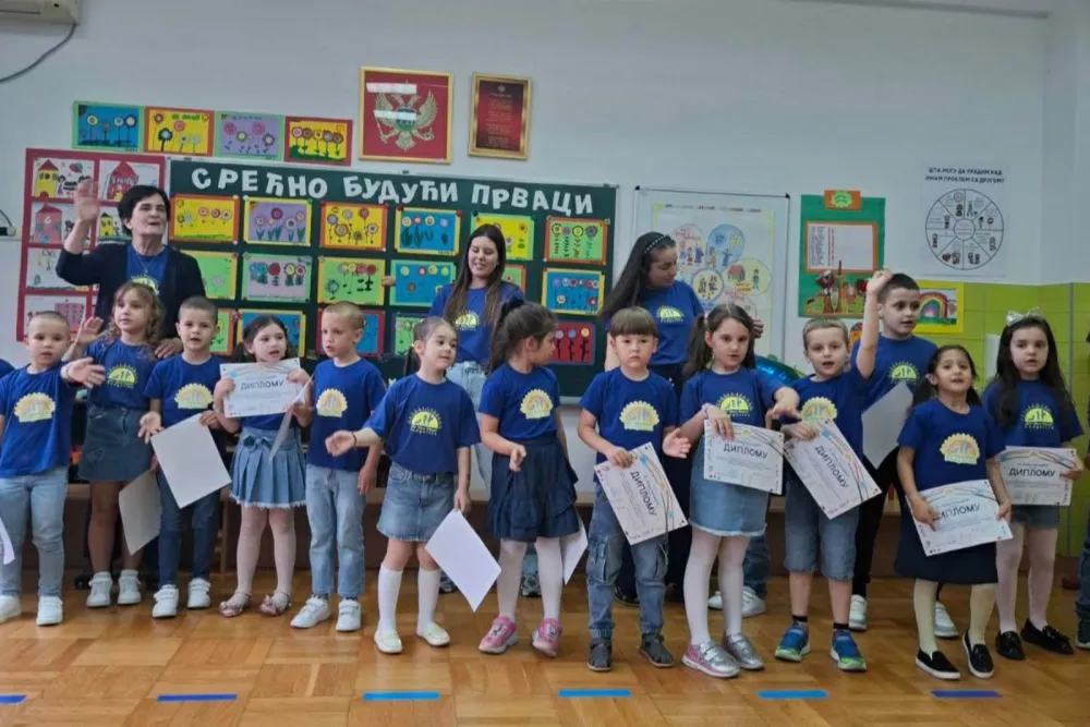 Zavr&scaron;na svečanost u vrtiću "Jelena Ćetković 2": Slave nove početke