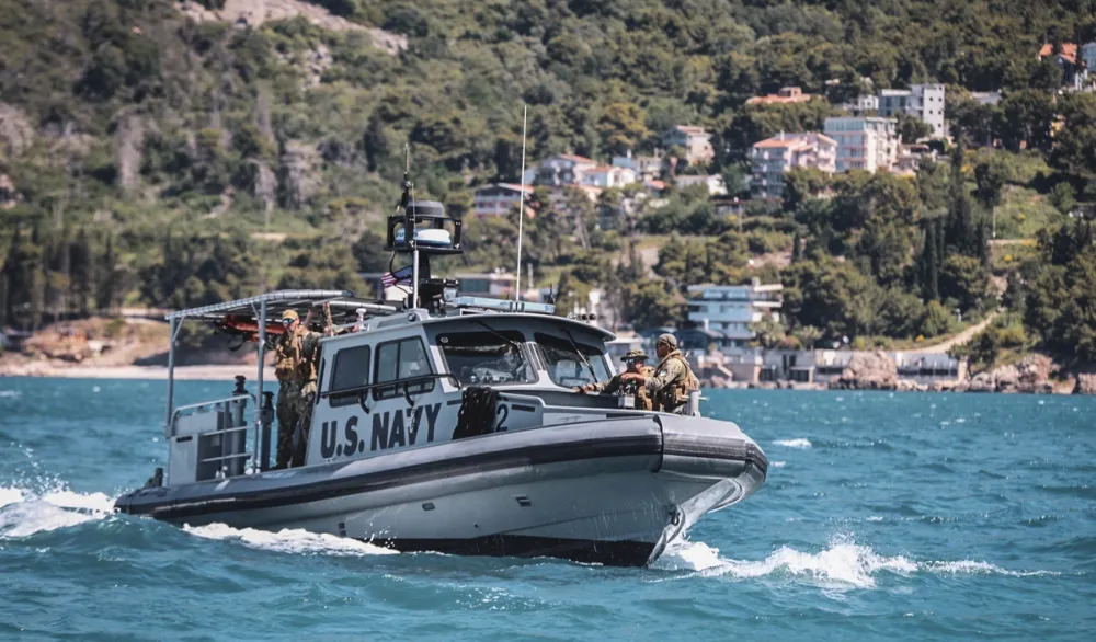 Mornarice VCG, SAD i Albanije, dio vježbe "Defender Europe 25"
