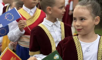 Најмлађи и најслађи учесници фестивала "Златни ћемер" у Мојковцу