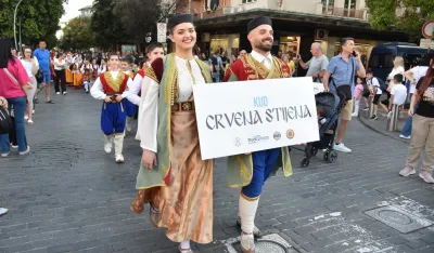 Defile ulicama Podgorice