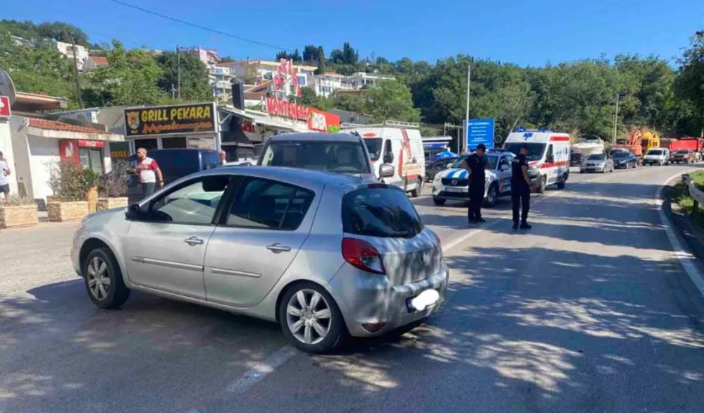 Četvoro povrijeđenih u udesu na putu Bar-Sutomore
