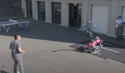 U &Scaron;vajcarskoj razvijen robot koji igra badminton protiv ljudi