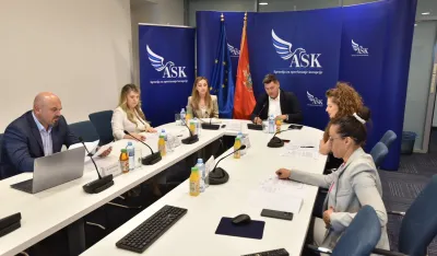 (FOTO) Odluka ASK: Perović će moći da se izjasni o razlozima zbog kojih je smijenjena