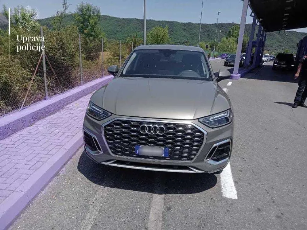 (FOTO) Uhap&scaron;en državljanin Kosova: Zaplijenjena marihuana i vozilo sa potjernice Italije
