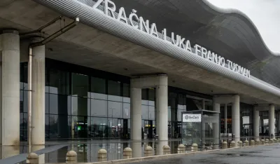 Drama na zagrebačkom aerodromu "Tuđman": Avion proklizao s piste