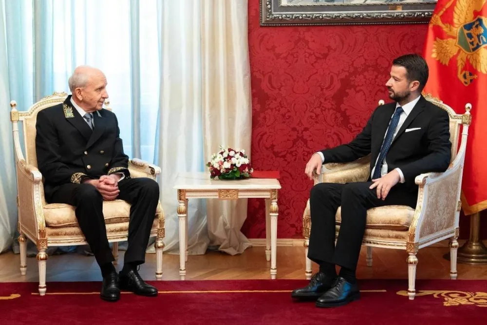 Milatović primio akreditivna pisma ruskog ambasadora