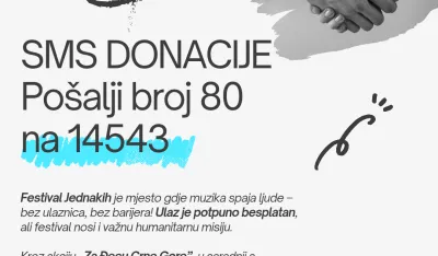 Za djecu Crne Gore - Festival jednakih