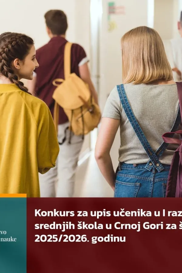 Objavljen Konkurs za upis u prvi razred srednjih &scaron;kola
