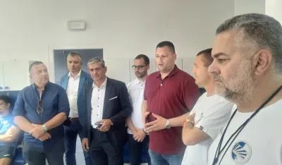 GRADONAČELNIK PODRAVIO IGRAČE SUTJESKE 