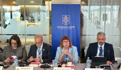 Pavličić na konferenciji &scaron;efova pravosuđa u Valoni