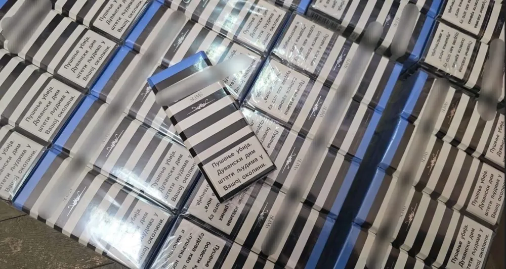 Krivična prijava protiv Beranca kod kojeg su pronađene cigarete kosovskih akciznih markic