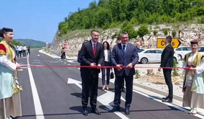 Otvoren put Cetinje-Čevo