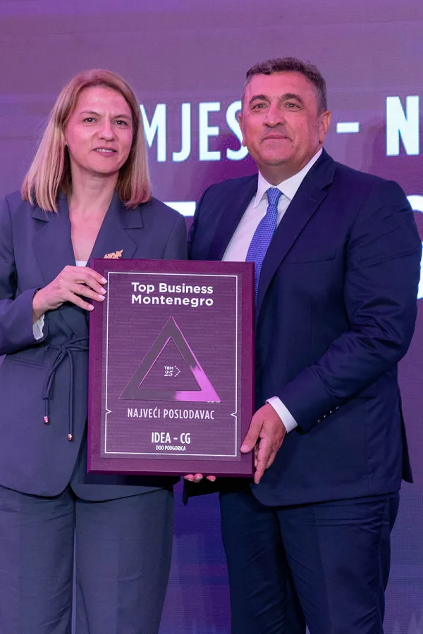 Kompanija Idea-CG najveći poslodavac u Crnoj Gori