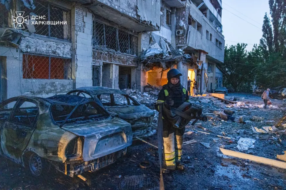 (FOTO/VIDEO) Dronovi kamikaze napadaju tri okruga Harkova