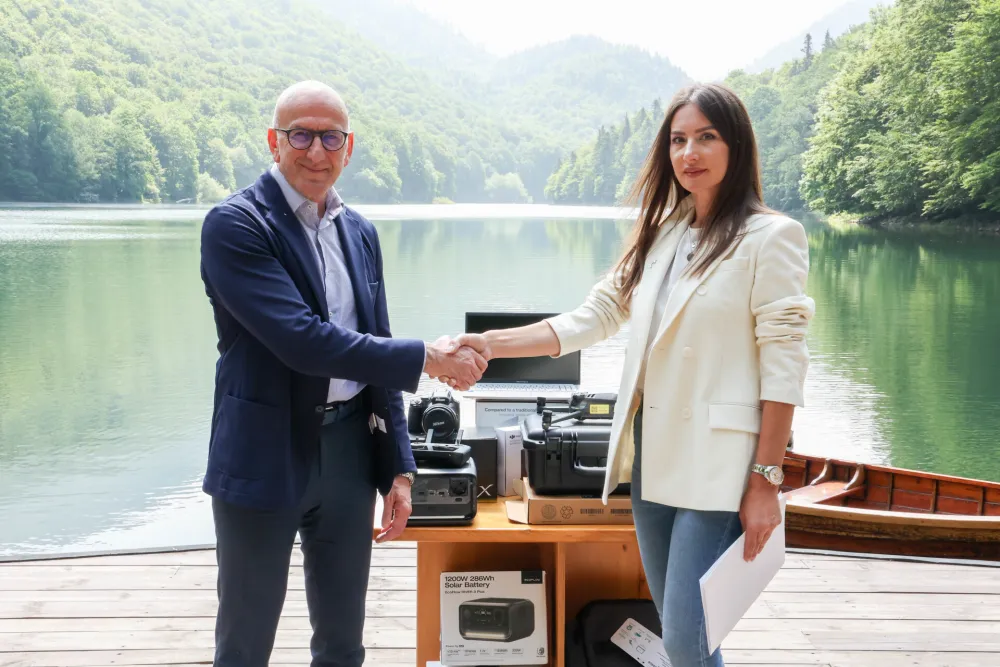 MUP donirao opremu NP Biogradska gora: Rano otkrivanje požara na za&scaron;tićenom području