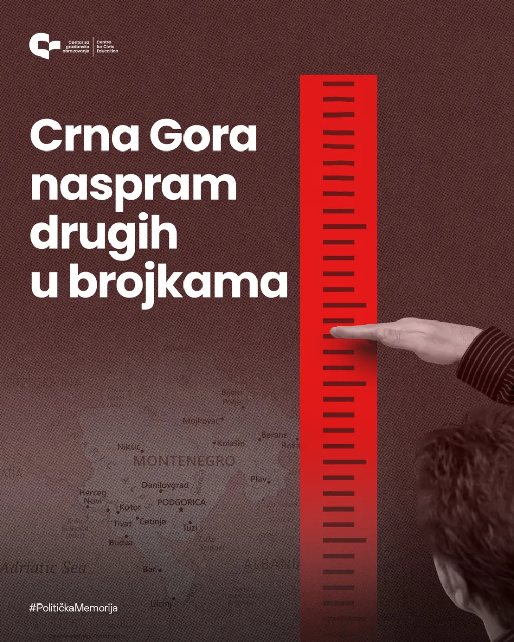 Crn aGora naspram drugih u brojkama