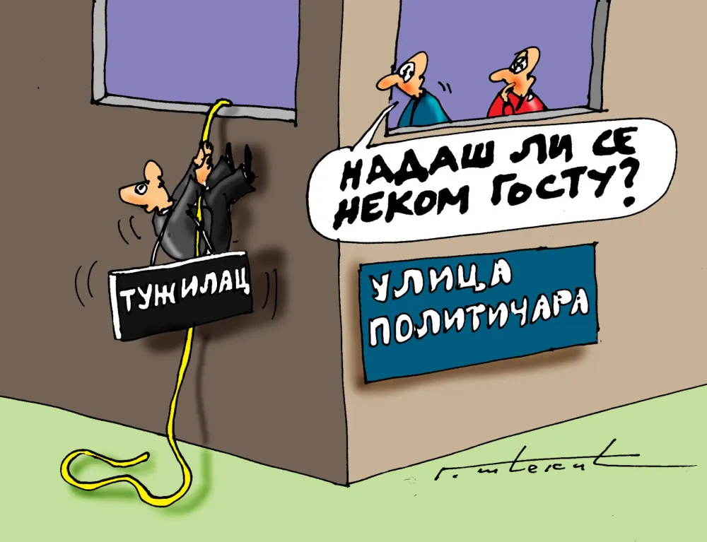 Goran &Scaron;ćekić karikatura Dana