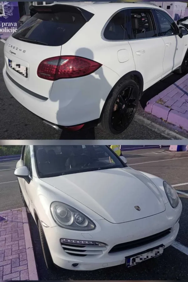 (FOTO) Granična policija oduzela automobile za kojima se traga, ruski državljanin procesuiran prilikom poku&scaron;aja ulaska u zemlju