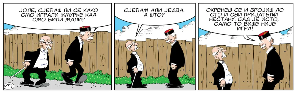 Mirko Zulić strip Dana