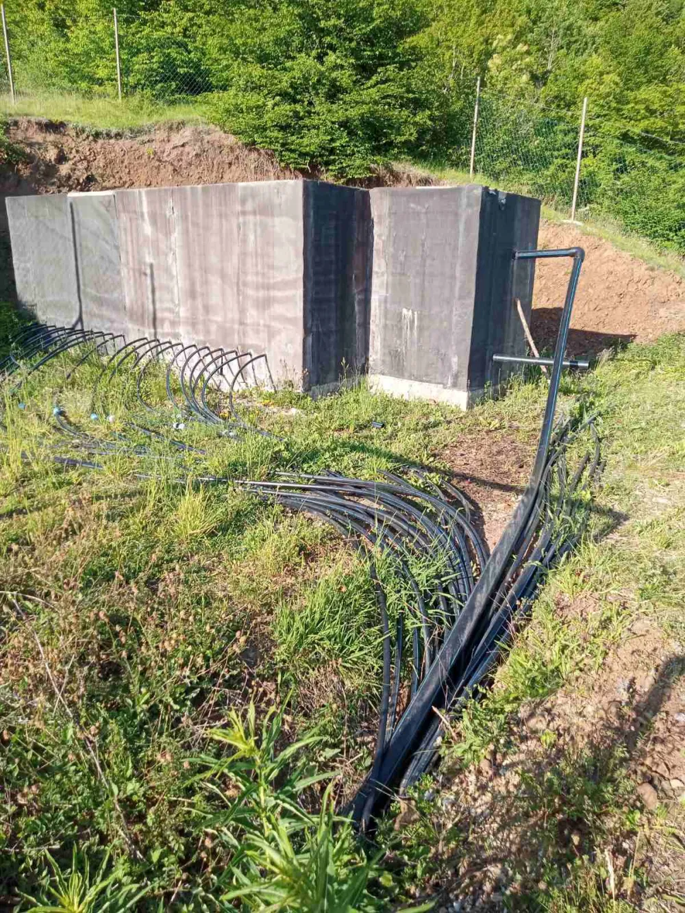 Izgradnja vodovoda započeta 2009. godine