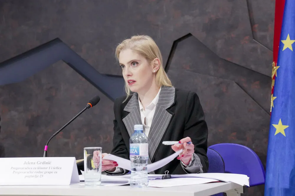 Grdinić, za "Dan": Za zatvaranje poglavlja 23 i 24 potrebno jo&scaron; mnogo reformi