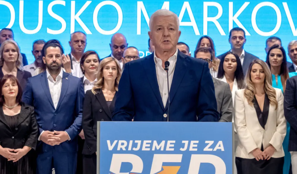 Mandić i Aleksić zvanično na Zidanom mostu: Podrivanje temelja građanske Crne Gore