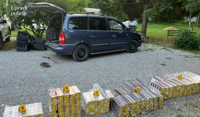 Granična policija zaplijenila veću količinu duvanskih proizvoda vrijednosti oko 19.000 eura