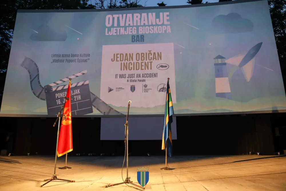 Bar dobio digitalizovanu Ljetnju scenu, prvi stalni ljetnji bioskop u Crnoj Gori i jedini ove vrste u regionu