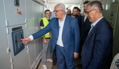 Mandić pustio u rad elektranu snage 1MW
