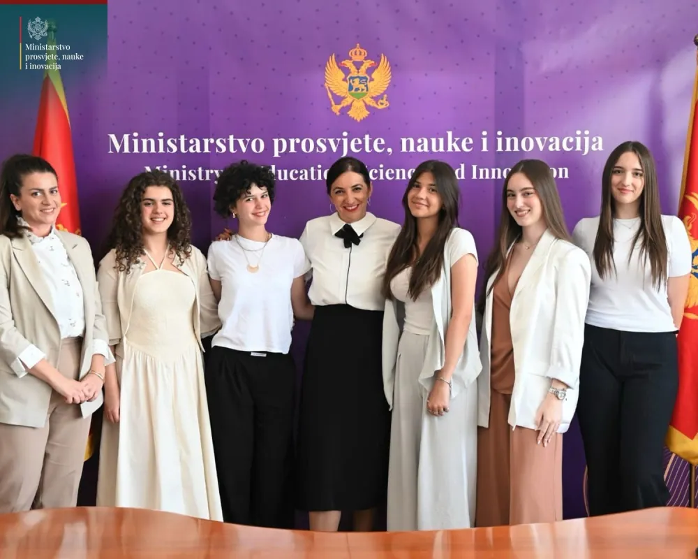 U Ministarstvu prosvjete upriličen prijem za dobitnice stipendija Ujedinjenih svjetskih koledža