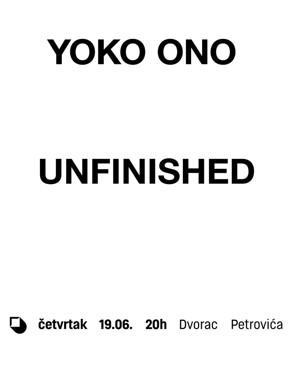 Djela Joko Ono od večeras u MSUCG