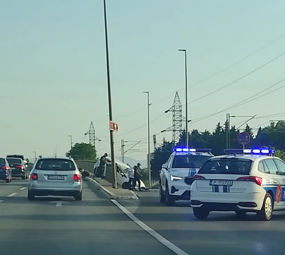 Saobraćajna nezgoda kod Hotela Keto u Podgorici