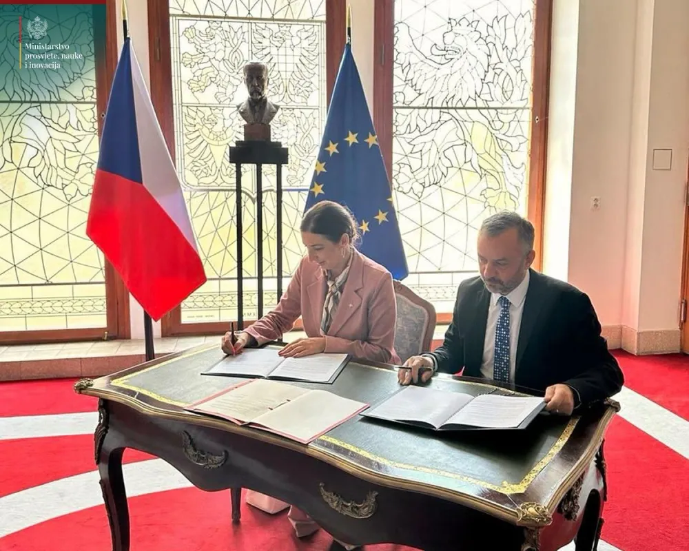 Jak&scaron;ić Stojanović u posjeti Če&scaron;koj