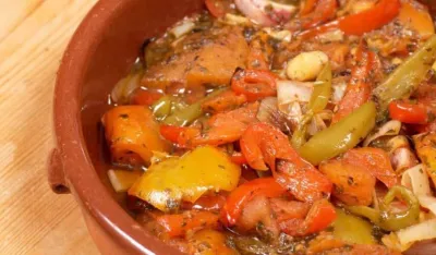 Zapečeni satara&scaron; s piletinom