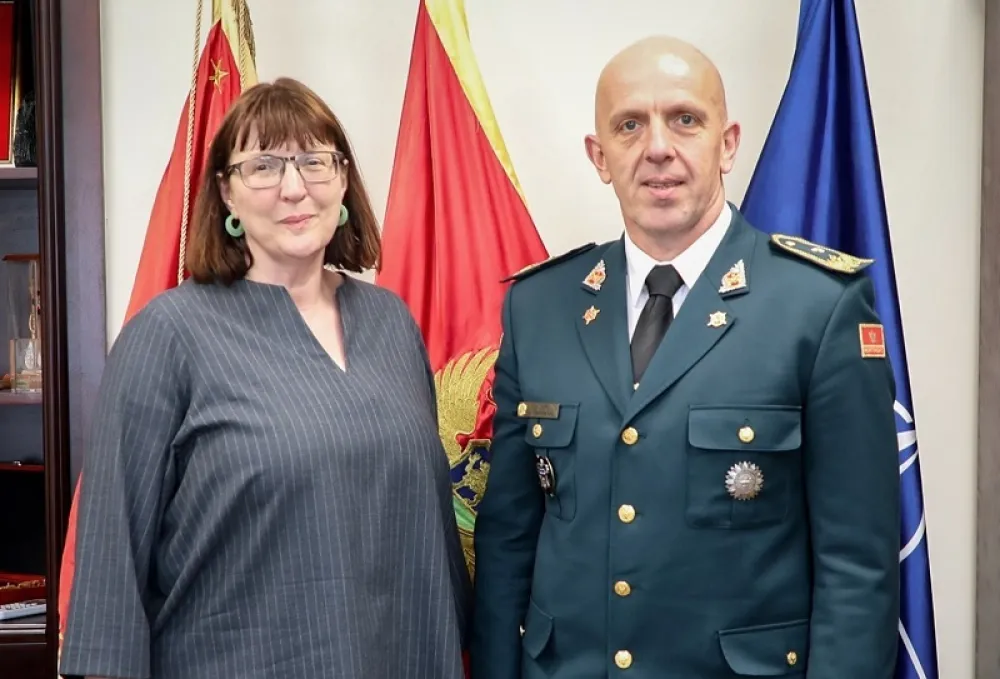 Vuksanović-Meken: Razmjena znanja i iskustava sa britanskim kolegama doprinosi snažnijoj i efikasnijoj vojsci