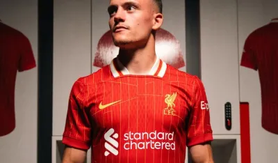 Florijan Virc u dresu Liverpula