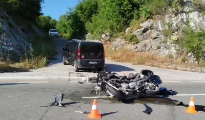 Udes na putu Podgorica-Cetinje, ima povrijeđenih