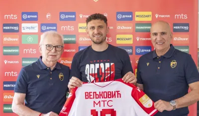 Veljeković na predstavljanju