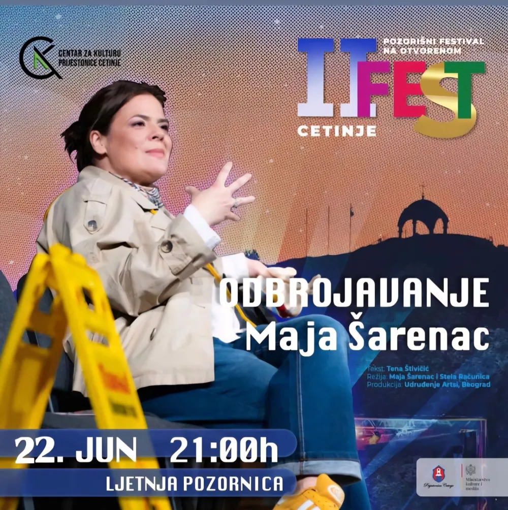 PLAKAT ZA VEČERA&Scaron;NJU PREDSTAVU